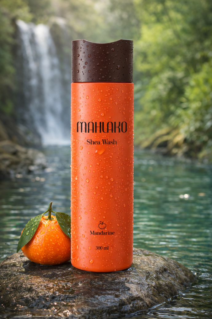 Nourishing shea wash cleanser by Mahlako